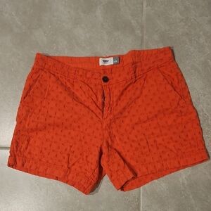 Old Navy Vibrant Orange Shorts